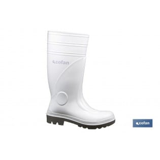 Hochsicherheits-Wasserstiefel S-4 Weiß T-45