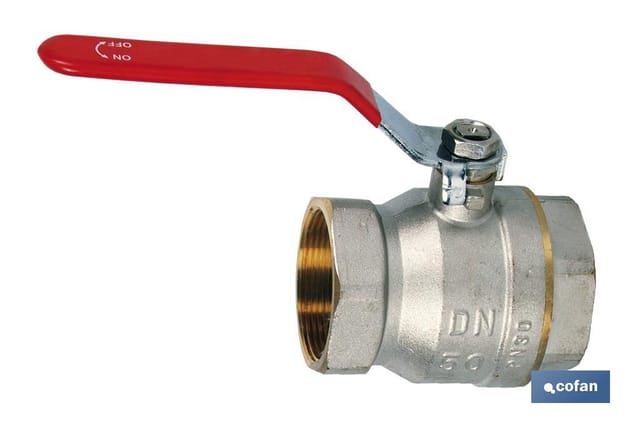 Kugelhahn mit vollem Durchfluss (h - h) R-1/4