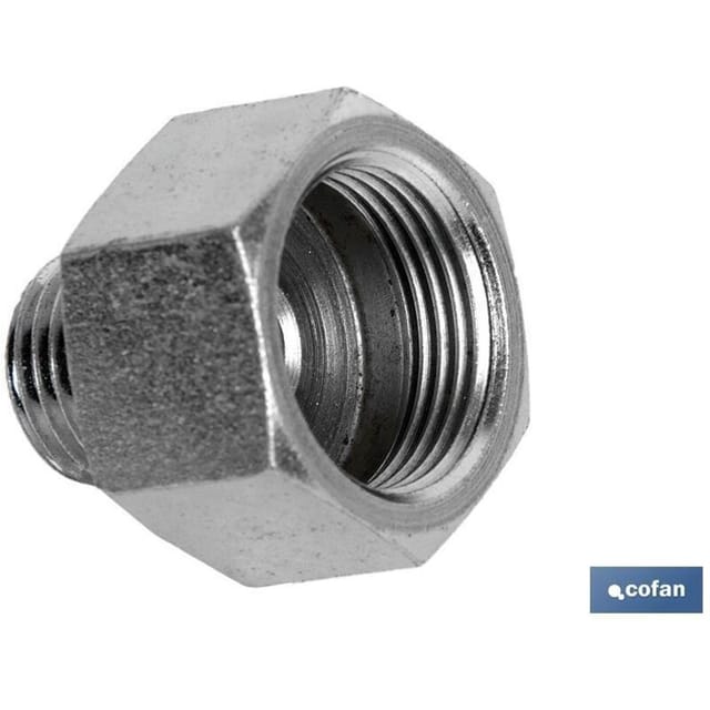 Reduktion 22 x 1,5 - 3/8 Gas