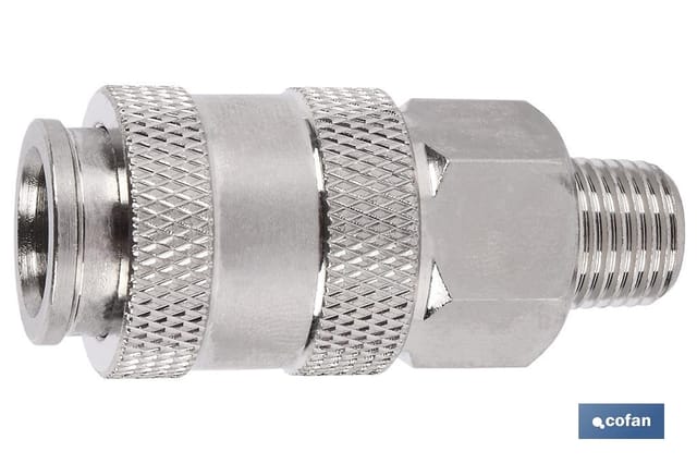 Universal-Schnellstecker männlich 1/2