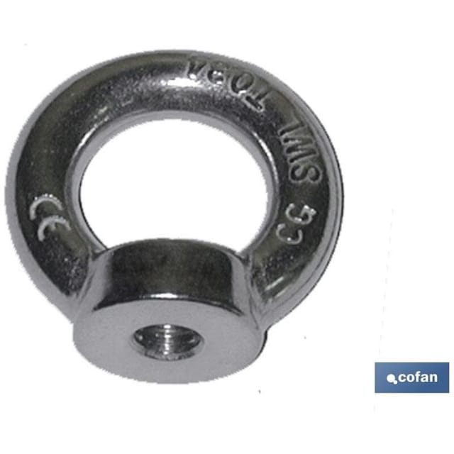 Hebering mit Innengewinde Din 582 M-22 Zn