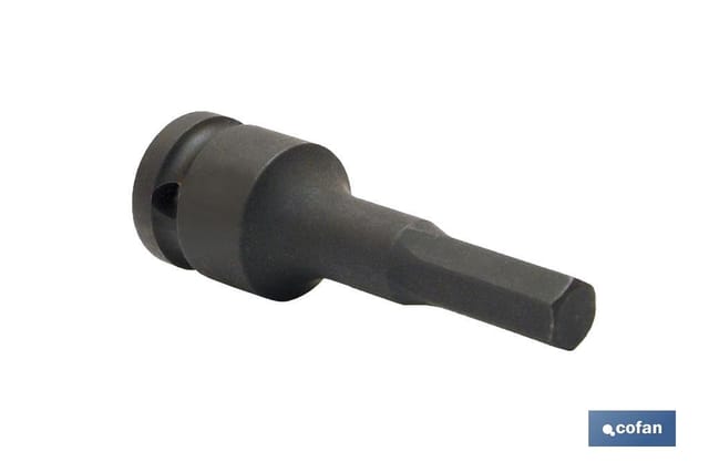 Kraft-Stecknuss 1/2 Sechskant. Männlich 5mm
