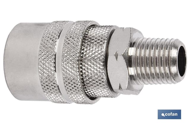 Schnellstecker Außengewinde 1/2