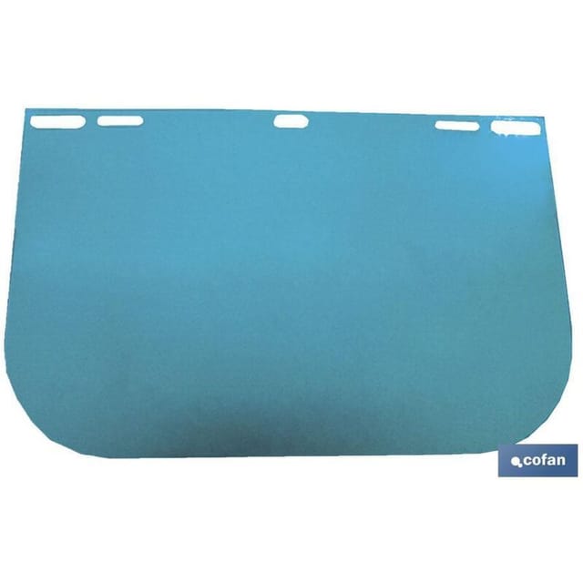 Ersatzschutzscheibe EN166 40x20cm 180º Schutz ideal für Cofan 11000031