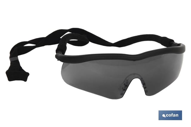 Sport-Schutzbrille mit dunklem UV-Schutz
