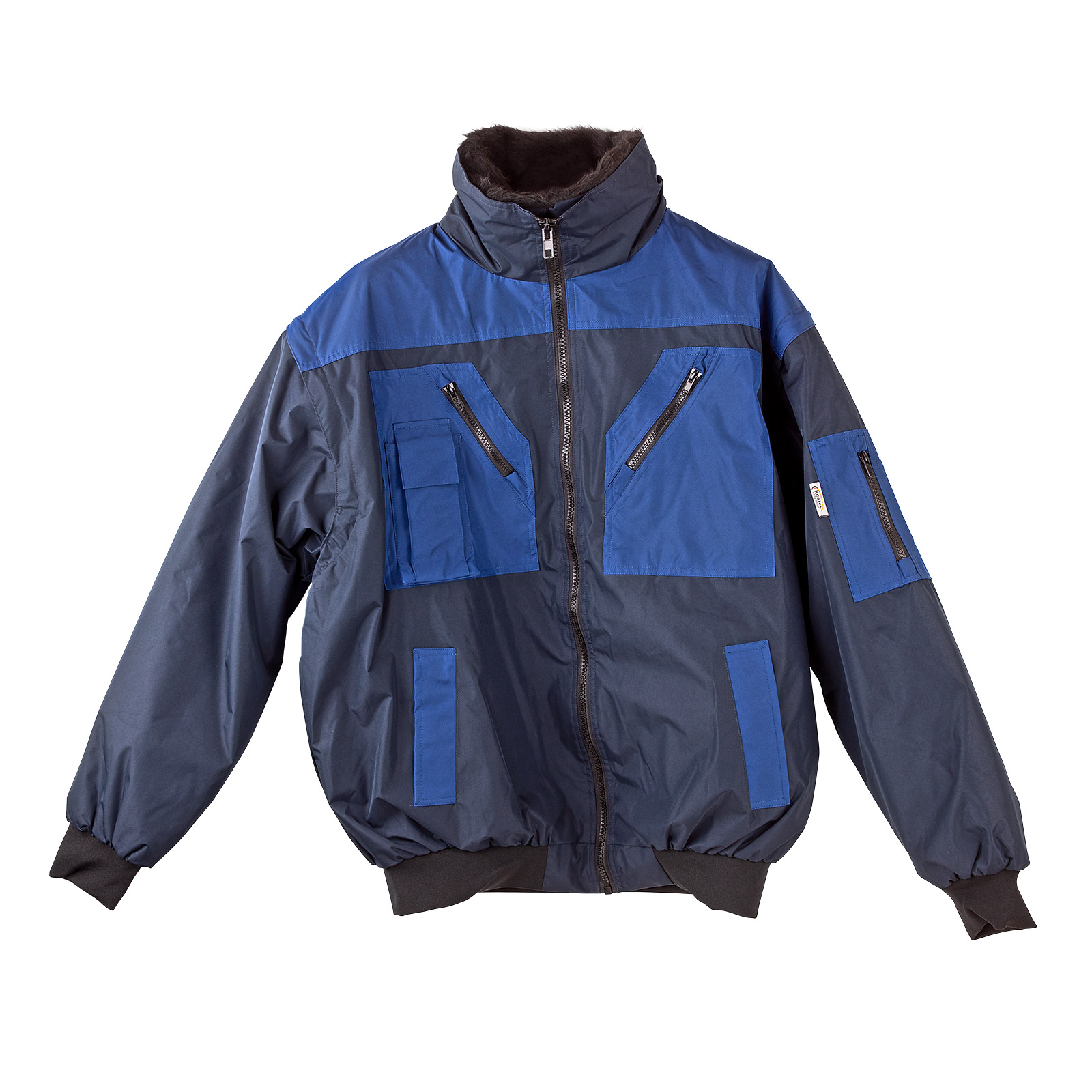 Kestek Pilotenjacke Arbeitsjacke Winterjacke 4in1 Herren Marine Blau S
