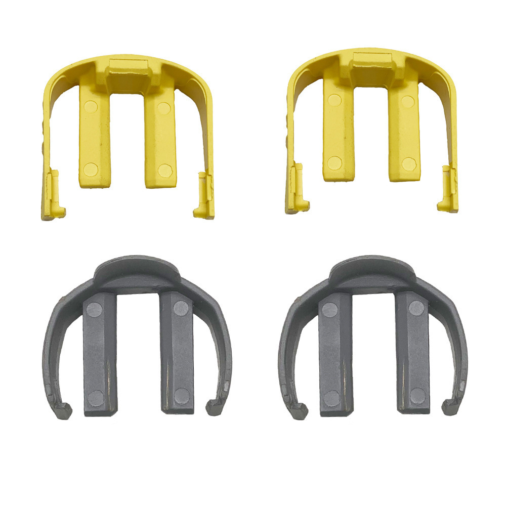 4er-set C-clips Für K2–k7-hochdruckreiniger – Schnellanschluss-clips Für Schlauch Und Pistole, Ersatzteile (2x Grau, 2x Gelb).