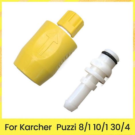 Schlauchanschluss-set Für Kärcher Puzzi 8/1, 10/1 Und 30/4 – Ersatzanschluss, Einfach Zu Montierendes Zubehör (4.446-023.0)