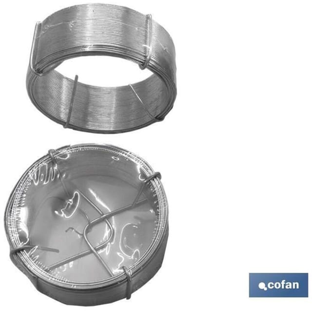 Rolle aus verzinktem Draht, 0,7 mm, 75 m