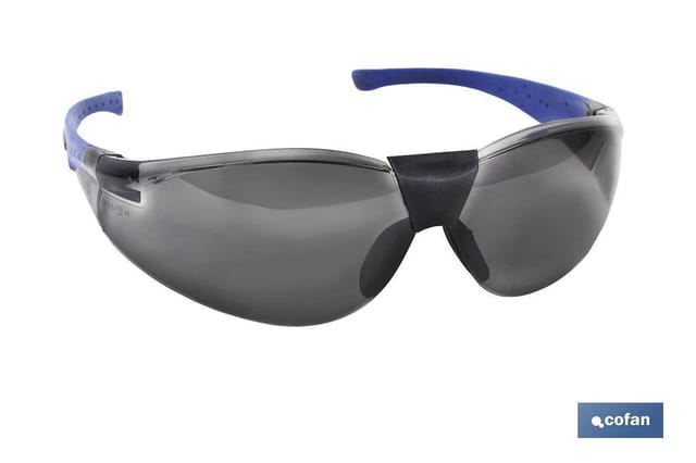 Schutzbrille, blaues elastisches Modell