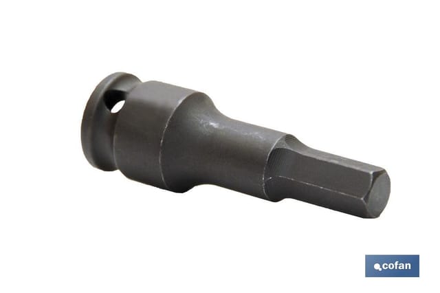 Kraft-Stecknuss 3/8 Sechskant. Männlich 5mm