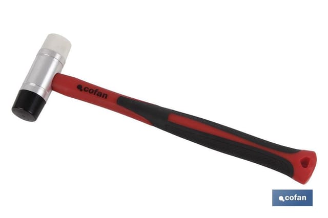 Nylon/Pu-Hammer Ø45 mm mit Fasergriff