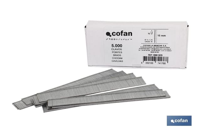 Schachtel mit Nägeln Tg/40 – 1 x 1,25 (5.000 Stück)