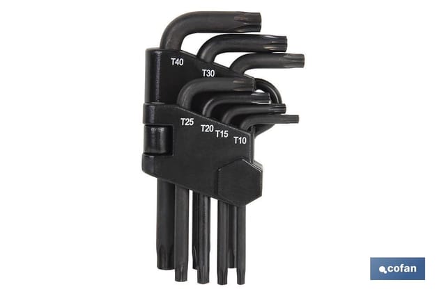 Torx-Schlüsselsatz 7 Einheiten (10-40)