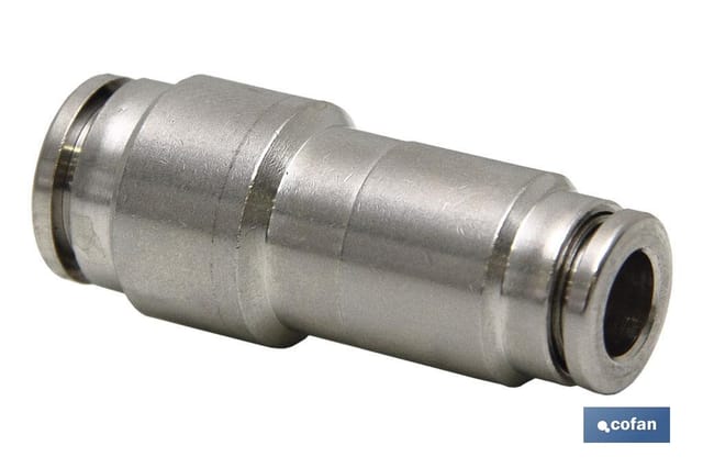 Reduzierte gerade Verbindungsrohr-Rohr-Messing-Nickel-Verbindung. M-6-4
