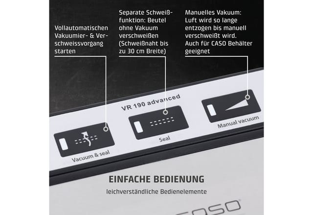 Vakumiergerät VR 190 advanced