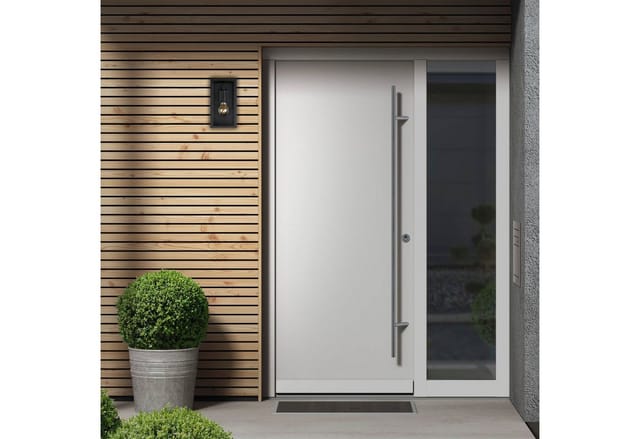 Ner Leuchten luanda - Wand-& Deckenleuchte - 3638015 - Spritzwasserschutz IP44 - E27 Fassung - 26 x 14 x 13,5 cm - Brilo