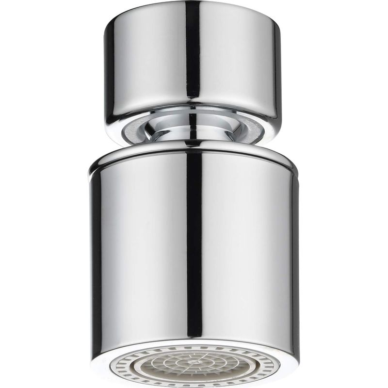 360° Drehbarer Strahlregler Für Küchenarmaturen, 22 Mm Innengewinde, Doppelfunktion, Chrom