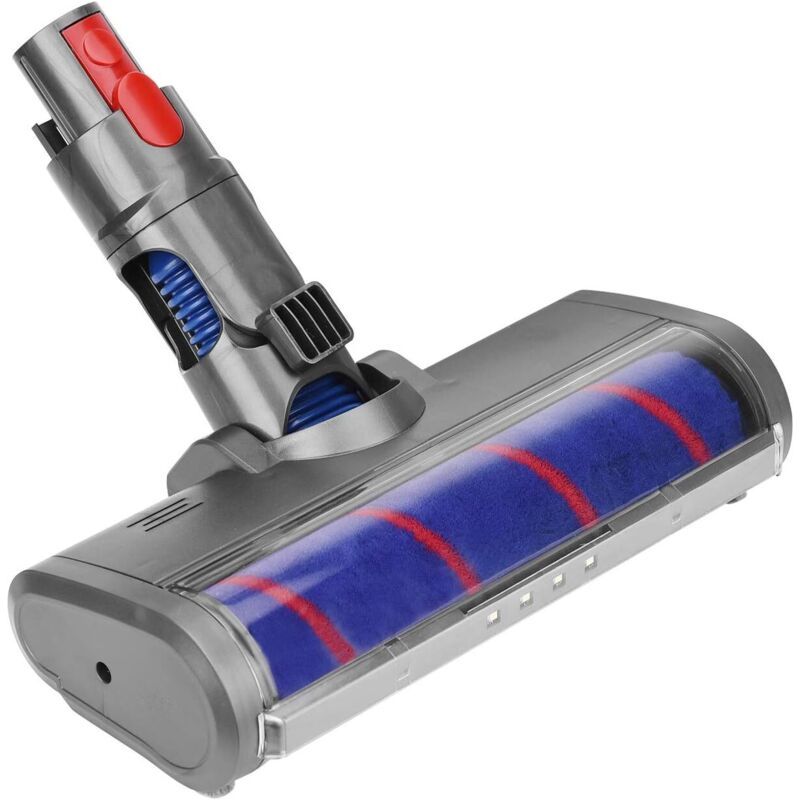 Elektrische Bürste Mit Weichem Rad Für Dyson Staubsauger V11, V10, V8 Und V7, Ersatzzubehör Für Parkett, Hartböden, Teppiche Und Die Reinigung Dunkler Ecken.