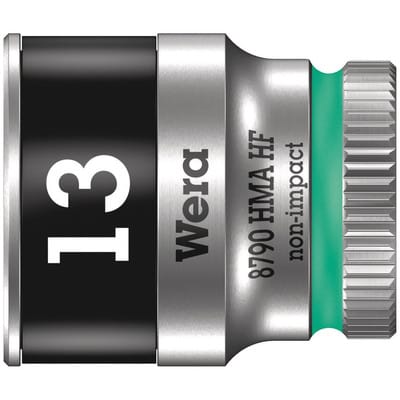 Wera - Steckschlüsseleinsatz 8790 hma hf 1/4 ″ 6-kant Schlüsselweite 13 mm Länge 23 mm