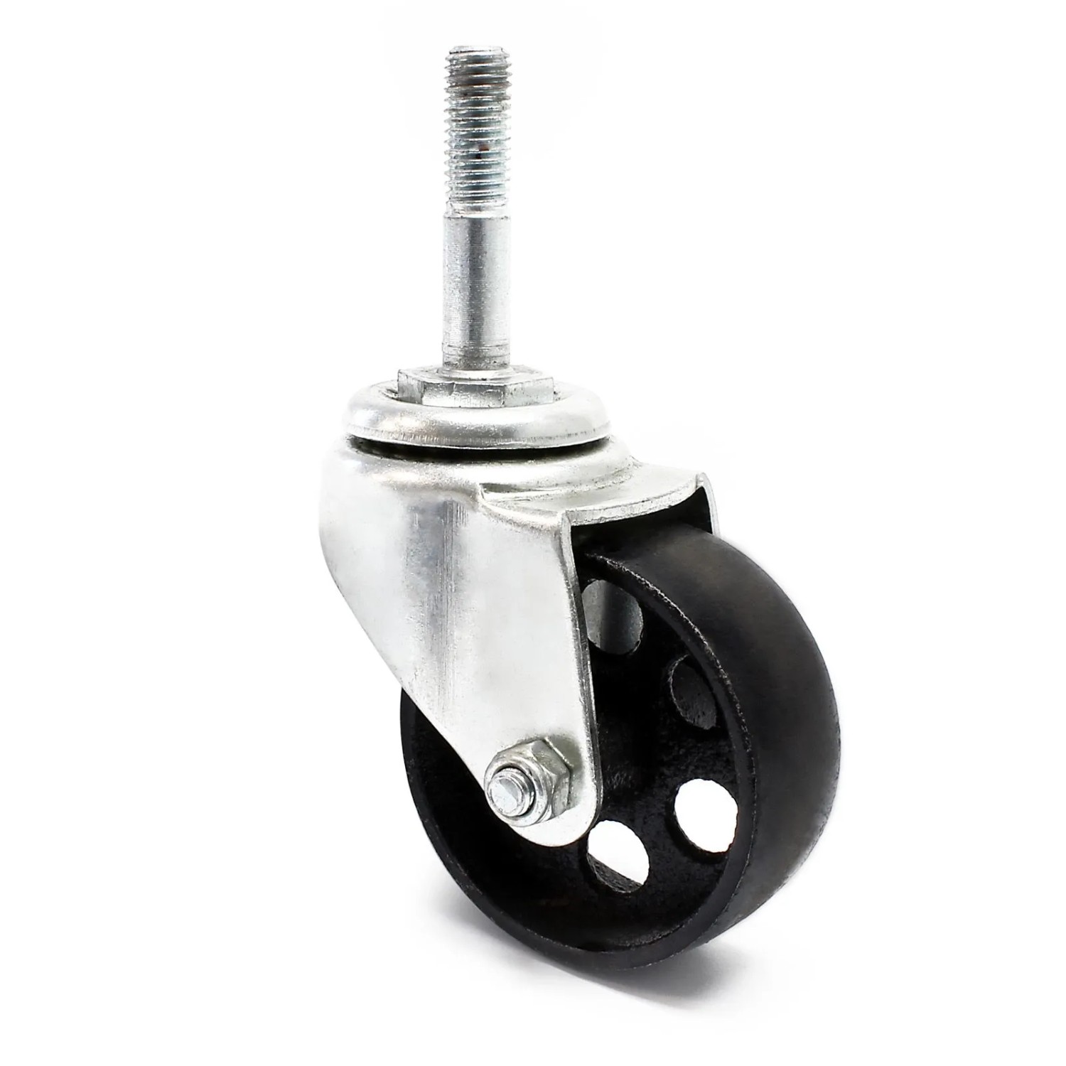 Wiltec - Ersatzteil für mobilen Getriebeheber - Rolle - Ersatzrolle für hydraulischen Motorheber, Getriebe Heber mit Aufnahmekralle und Pedal,