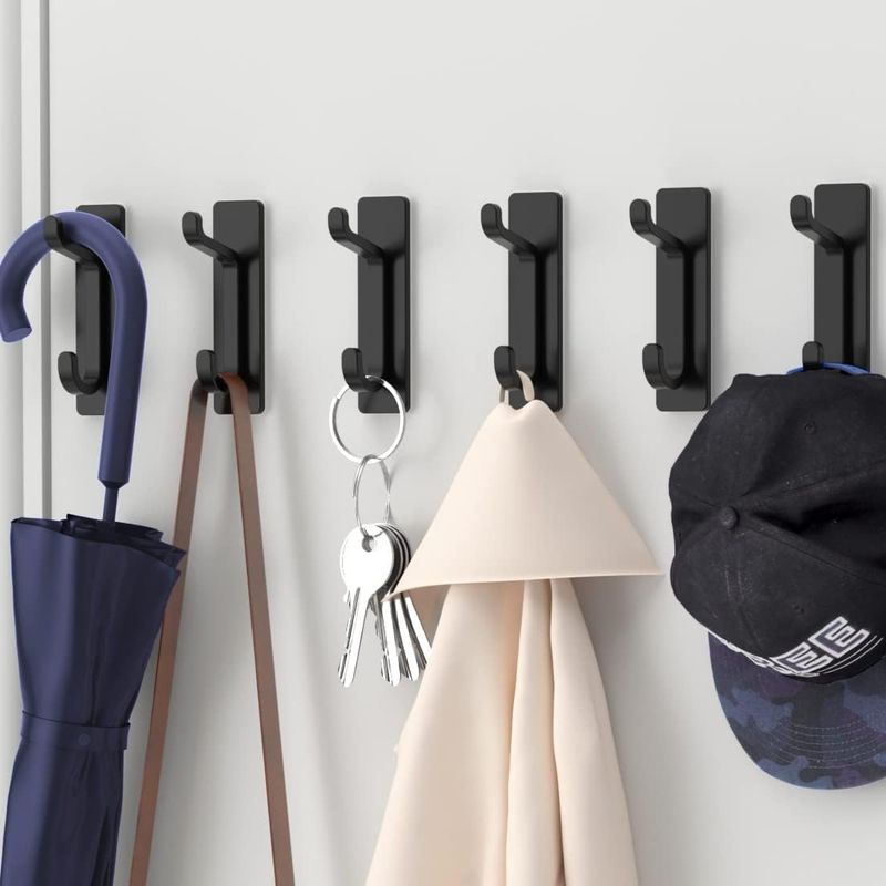 Selbstklebende Wandhaken, Handtuchhalter Für Bad Und Küche, Papierhandtuchhaken, Bodenkleber, Wandmontage, Kein Bohren Erforderlich, Wasserdicht