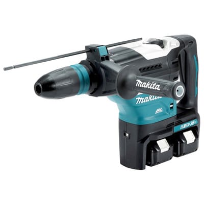 SDS-Max Bohrhammer 18X2V 40 mm 8J aft Makita 2 batt.BL1860 + Ladegerät - DHR400G2UN