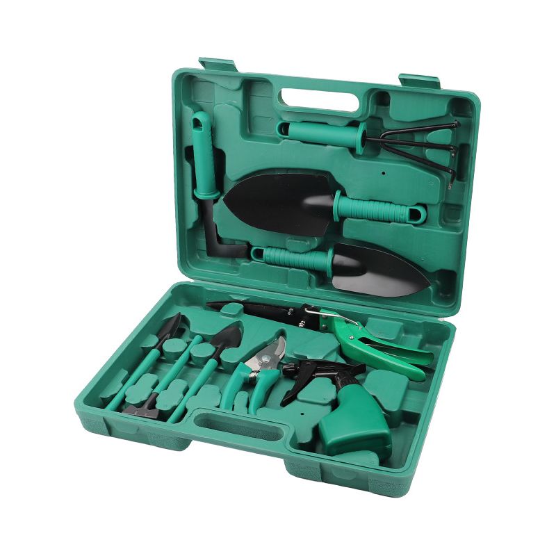 Gartengeräte-set, 10-teiliges Gartengeräte-set Mit Tragetasche, Geschenkidee Für Gartenliebhaber
