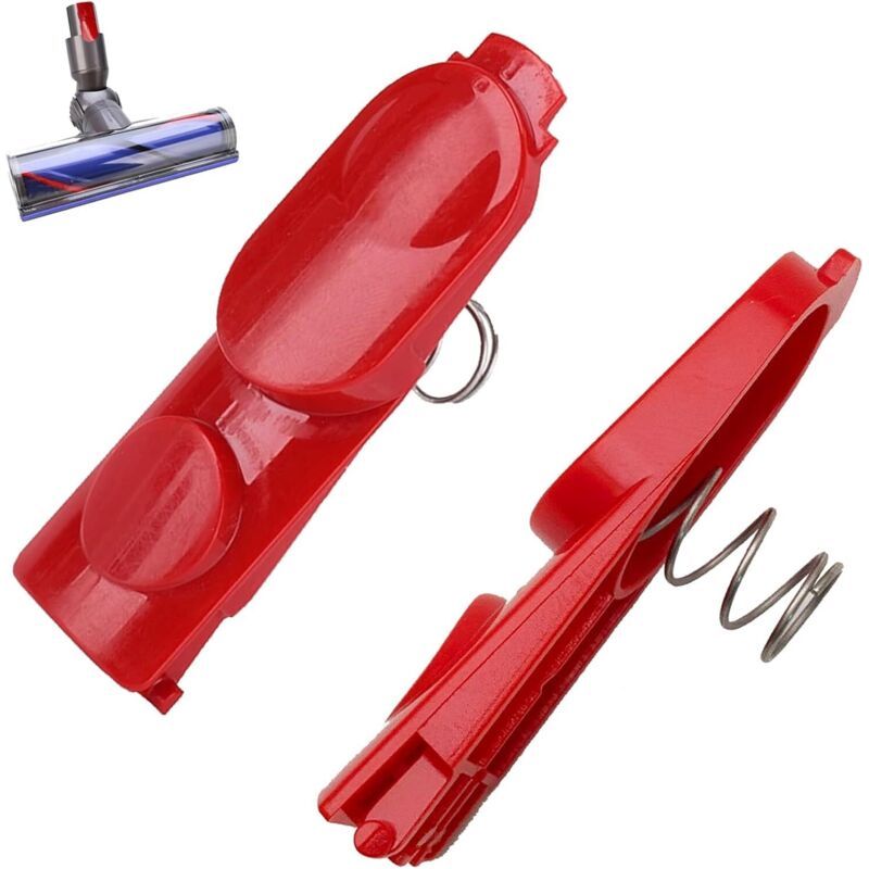 Set Mit 2 Federbelasteten Clip-verriegelungsknöpfen Für Staubsauger Der Modellreihen V6/v7/v8/v10/v11/v15. Staubsaugerteile Und -zubehör, Einfache Montage.