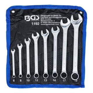Bgs Technic - Maul-Ringschlüssel-Satz sw 6 - 19 mm 8-tlg.