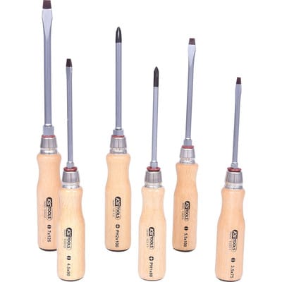 Ergotorque wood Schraubendreher-Satz, 6-tlg
