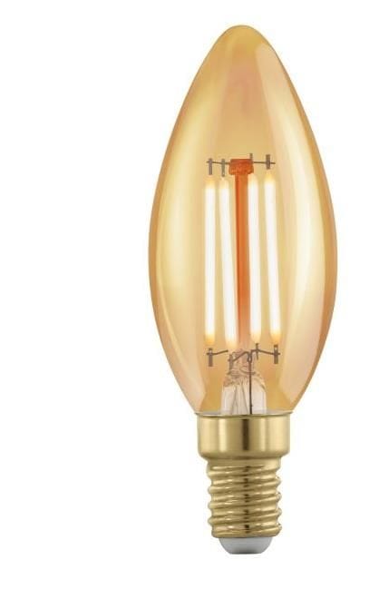 Eglo - led Kerzenlampe E14 4W amber Leuchtmittel