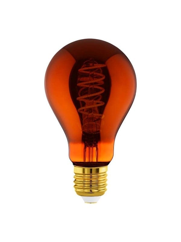 Eglo - led Leuchtmittel Birne E27 4W kupfer Leuchtmittel