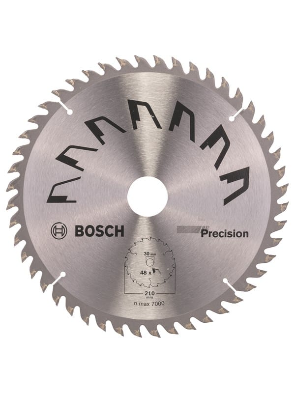 PRECISION Kreissägeblatt Ø 210 mm BOSCH 2609256873