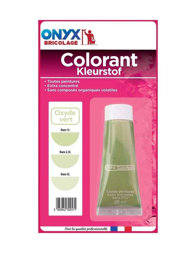 Onyx Colortech Blister25ml Sauerstoffgrün - Onyx De Ardea
