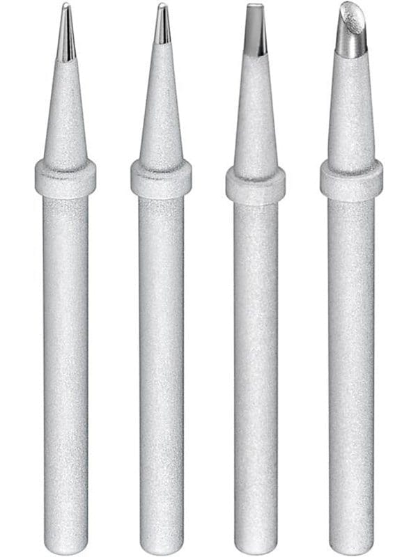 Wentronic - Ersatzlötspitzenset für Lötstation AP2, 4 verschiedene Spitzen, Ersatzlötspitzen für Artikel 51091.