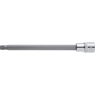 Innenvielzahn Schraubendreher-Einsatz ∙ xzn ∙ V2134 ∙ 1/2 Zoll (12,5 mm) Vierkant hohl ∙ Innen Vielzahn Profil xzn ∙ sw M10