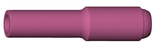 Keramische Gasdüse Standard Ø 9,5 mm Länge 76 mm Einsatzgröße 6