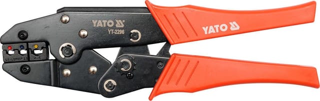 Crimpzange für Steckverbinder 0,5-6 mm2 / YT-2296 / Yato