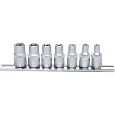 1/4' Torx-E-Stecknuss-Satz, 7-tlg, E4-E11