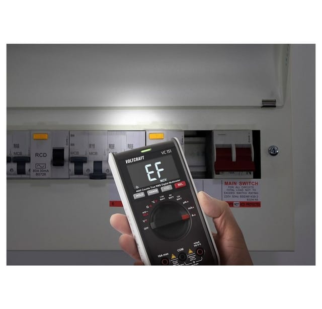 Voltcraft - VC151 Hand-Multimeter digital cat iii 600 v Anzeige (Counts): 4000