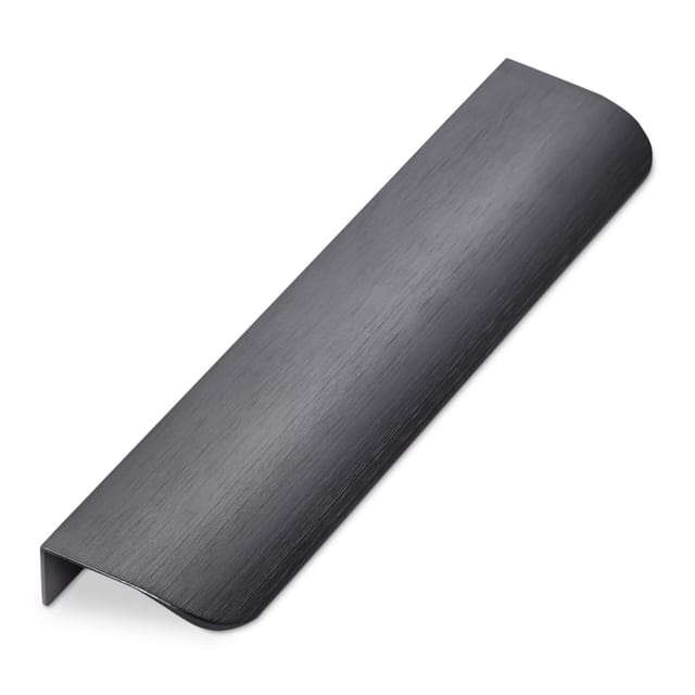 So-tech - Griffleiste blankett round 200 x 18 x 42 mm Aluminium Titanoptik gebürstet