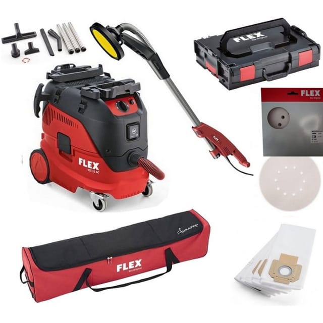 Premium Paket: Giraffe GE5 + Staubsauger 30 l vce 33 lac + Bezug + Box l-boxx + Zubehör Flex 920093