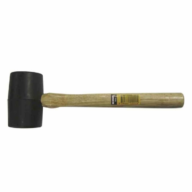 Gummihammer 450 g mit Holzstiel