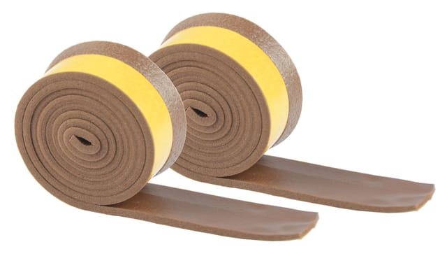 Buri - Türdichtung 2x ca.99cm braun selbstklebend Dichtung Zugluftstopper Dichtung