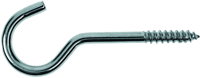 HSI - sb Deckenhaken 4,3 x 100 mm verzinkt, eng gebogen, Inhalt: 4 Stück