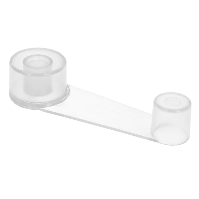 Selbstklebender Türstopper mit transparentem Halter
