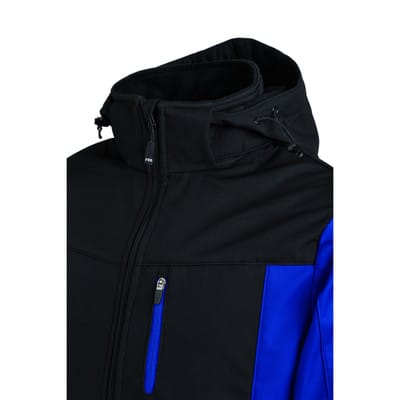 Softshelljacke jannik, royalblau-schwarz, Gr.XL