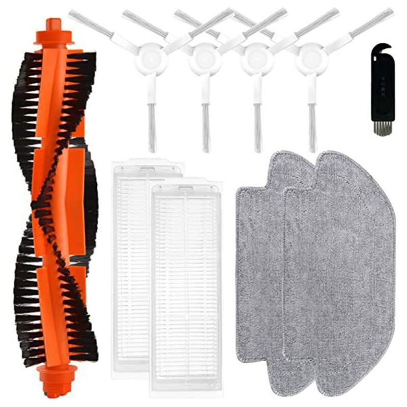 Ersatzteil Für Hauptseitenbürste, Hepa-filter, Wischtuch – Zubehör Für Saugroboter S12 / B106gl S10