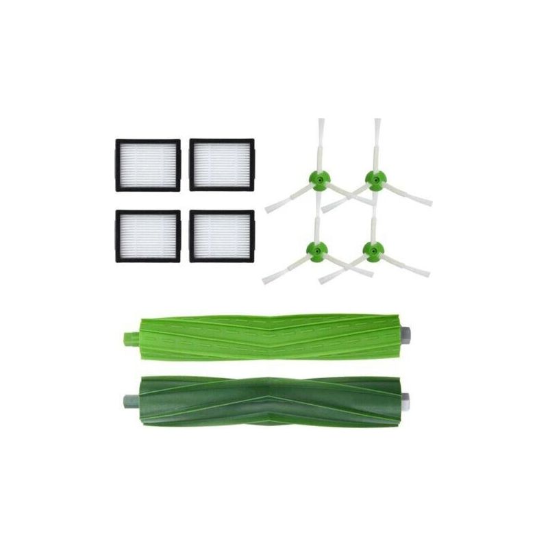 Ersatzteilset Für Irobot Roomba I3/i3+/i4/i7/i7+/e5/e6/e7 Staubsaugerroboter, Wartungsset, Reinigungsset, Ersatzbürstenfilter, 10-teiliges Set